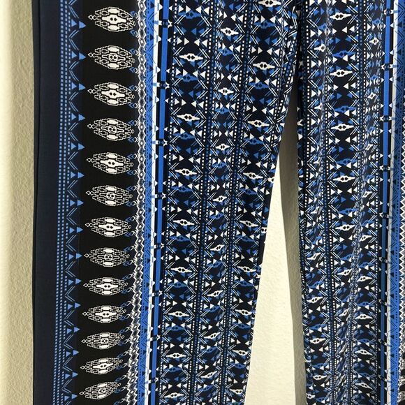 Rozali Fashion Palazzo Pants, Relaxed Style, Elastic Waistband, Rayon Blend Sz S - Picture 6 of 11